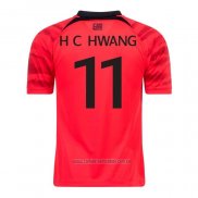 Camiseta del Corea del Sur Jugador Hee-Chan Hwang 1ª Equipacion 2022