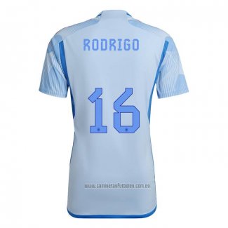 Camiseta del Espana Jugador Rodrigo 2ª Equipacion 2022