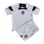 Camiseta del Estados Unidos 1ª Equipacion Nino 2022