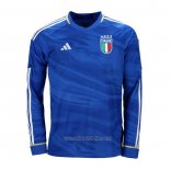 Camiseta del Italia 1ª Equipacion Manga Larga 2023-2024