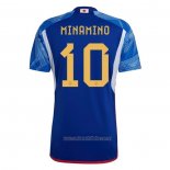 Camiseta del Japon Jugador Minamino 1ª Equipacion 2022