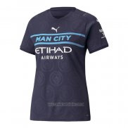 Camiseta del Manchester City 3ª Equipacion Mujer 2021-2022