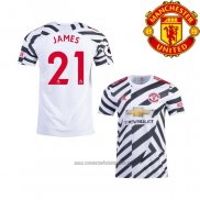 Camiseta del Manchester United Jugador James 3ª Equipacion 2020-2021
