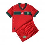 Camiseta del Marruecos 1ª Equipacion Nino 2022
