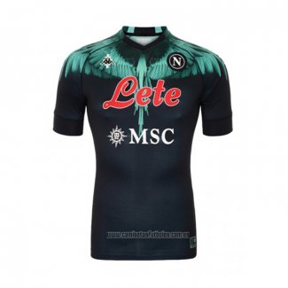 Camiseta del Napoli Portero Kappa x Marcelo Burlon 2021