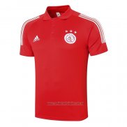 Camiseta Polo del Ajax 2020-2021 Rojo