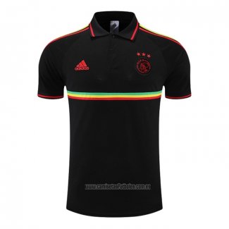 Camiseta Polo del Ajax 2022-2023 Negro