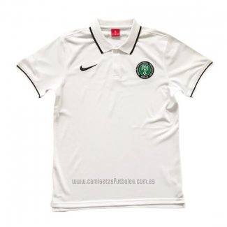 Camiseta Polo del Nigeria 2019 Blanco