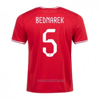 Camiseta del Polonia Jugador Bednarek 2ª Equipacion 2022