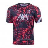 Camiseta Pre Partido del Liverpool 2020-2021 Rojo