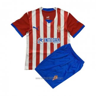 Camiseta del Sporting de Gijon 1ª Equipacion Nino 2022-2023