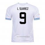 Camiseta del Uruguay Jugador L.Suarez 2ª Equipacion 2022