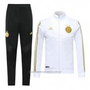 Chandal de Chaqueta del Argelia 2019-2020 Blanco