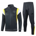 Chandal de Chaqueta del Borussia Dortmund 2023-2024 Gris