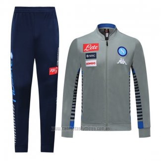 Chandal de Chaqueta del Napoli 2019-2020 Gris