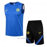 Chandal del Inter Milan Sin Mangas 2021-2022 Azul