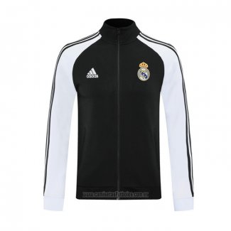 Chaqueta del Real Madrid 2020-2021 Negro y Blanco