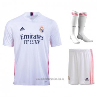 Camiseta del+Pantalones+Calcetines Real Madrid 1ª Equipacion 2020-2021