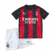 Camiseta del AC Milan 1ª Equipacion Nino 2020-2021