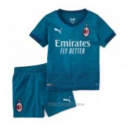Camiseta del AC Milan 3ª Equipacion Nino 2020-2021