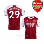 Camiseta del Arsenal Jugador Guendouzi 1ª Equipacion 2020-2021