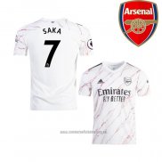 Camiseta del Arsenal Jugador Saka 2ª Equipacion 2020-2021
