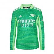 Camiseta del Arsenal Portero Manga Larga 2021-2022 Verde