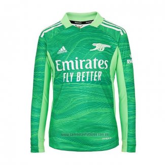 Camiseta del Arsenal Portero Manga Larga 2021-2022 Verde