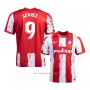 Camiseta del Atletico Madrid Jugador Suarez 1ª Equipacion 2021-2022