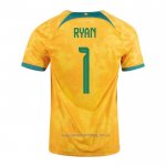 Camiseta del Australia Jugador Ryan 1ª Equipacion 2022