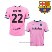 Camiseta del Barcelona Jugador Ansu Fati 3ª Equipacion 2020-2021