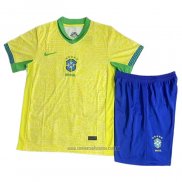 Camiseta del Brasil 1ª Equipacion Nino 2024
