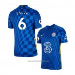 Camiseta del Chelsea Jugador T.Silva 1ª Equipacion 2021-2022