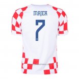 Camiseta del Croacia Jugador Majer 1ª Equipacion 2022