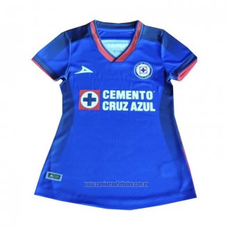 Camiseta del Cruz Azul 1ª Equipacion Mujer 2023-2024