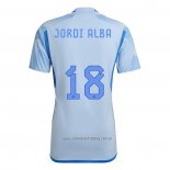 Camiseta del Espana Jugador Jordi Alba 2ª Equipacion 2022