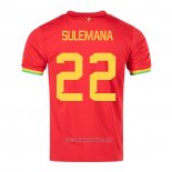 Camiseta del Ghana Jugador Sulemana 2ª Equipacion 2022