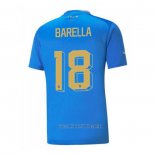 Camiseta del Italia Jugador Barella 1ª Equipacion 2022