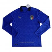 Camiseta del Italia 1ª Equipacion Manga Larga 2020-2021