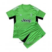 Camiseta del Juventus Portero Nino 2023-2024 Verde