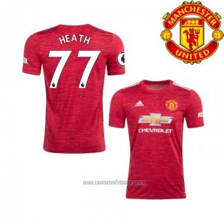 Camiseta del Manchester United Jugador Heath 1ª Equipacion 2020-2021