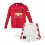 Camiseta del Manchester United 1ª Equipacion Manga Larga Nino 2019-2020