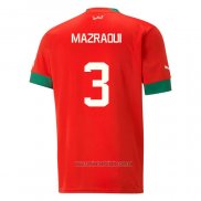 Camiseta del Marruecos Jugador Mazraoui 1ª Equipacion 2022