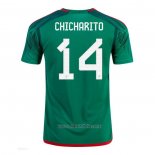 Camiseta del Mexico Jugador Chicharito 1ª Equipacion 2022