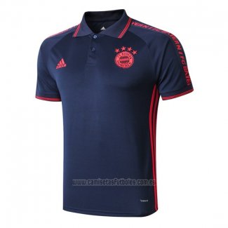 Camiseta Polo del Bayern Munich 2019-2020 Azul