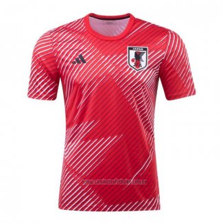 Camiseta Pre Partido del Japon 2022 Rojo