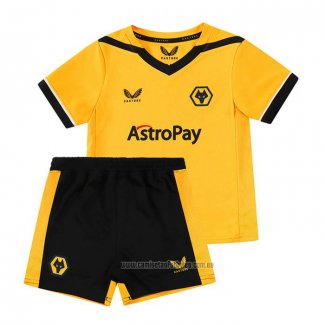 Camiseta del Wolves 1ª Equipacion Nino 2022-2023