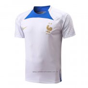 Camiseta de Entrenamiento Francia 2022-2023 Blanco