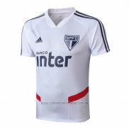 Camiseta de Entrenamiento Sao Paulo 2019-2020 Blanco