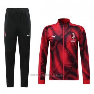 Chandal de Chaqueta del AC Milan 2019-2020 Rojo